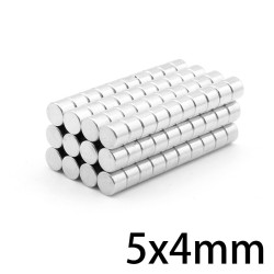 N35 - Neodym-Magnet - runde Scheibe - 5 mm * 4 mm