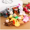 Vingerpoppetjes - dierenvorm - pluche kinderpoppen - 10 stuksBaby & Kinderen