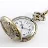 Vintage quartz zakhorloge - Russische stijl - met kettingHorloges