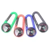 Plastic pocket compass - hook keyringKeyrings