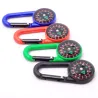 Plastic pocket compass - hook keyringKeyrings