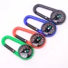 Plastic pocket compass - hook keyringKeyrings