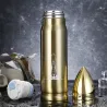 Geïsoleerde isoleerfles - drinkfles - raket / space shuttle - RVSThermosflessen