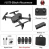 HJ78 Mini - WiFi - FPV - 4K HD dubbele camera - opvouwbaar - RC Drone Quadcopter - RTFR/C Drone