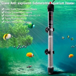 Warmwasserbereiter für Aquarien - mit Thermometer - einstellbar - 25 W - 50 W - 100 W - 200 W - 300 W