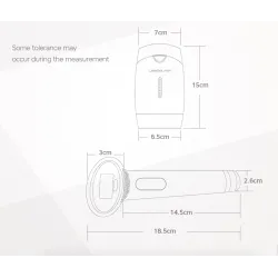 2 in 1 IPL laserpistool - permanente ontharing - epilatorOntharing