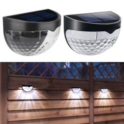 Outdoor wall light - solar lamp - waterproof - 6 LEDSolar lighting