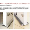 Under door guard - draft stopper - soundproof - door bottom sealing - stripFurniture