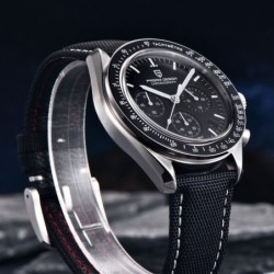 PAGANI DESIGN - edelstalen Quartz horloge - waterdicht - zwartHorloges
