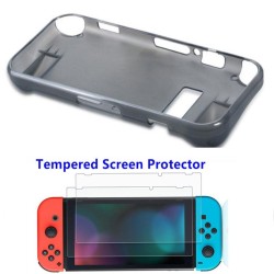 Beschermhoes - met 2 screenprotectors - voor Nintendo Switch Joycon ConsoleSwitch