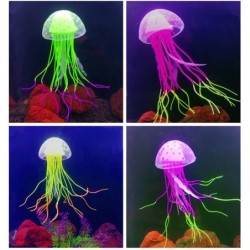 Lichtgevende siliconenkwallen - aquariumdecoratieDecoraties
