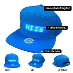 Luminous LED baseball cap - Bluetooth controlHats & Caps