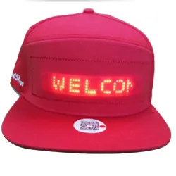 Lichtgevende LED-baseballpet - Bluetooth-bedieningPetten & Hoeden