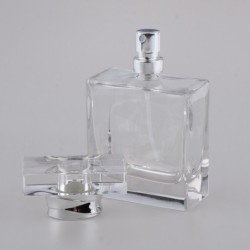 Glass perfume bottle - empty container - with atomizer - 50 mlPerfume