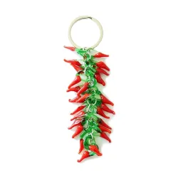 Meerlagige Spaanse peperspaanse peper - sleutelhangerSleutelhangers