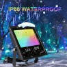 60W - Bluetooth - RGB - LED floodlight - outdoor reflector with musicFloodlights