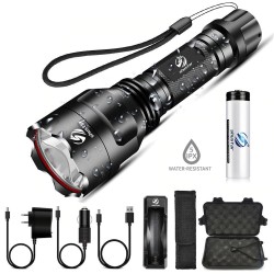 copy of Super bright - LED Flashlight - 5 lighting modes - Torch - Camping - Hiking - HuntingZaklampen