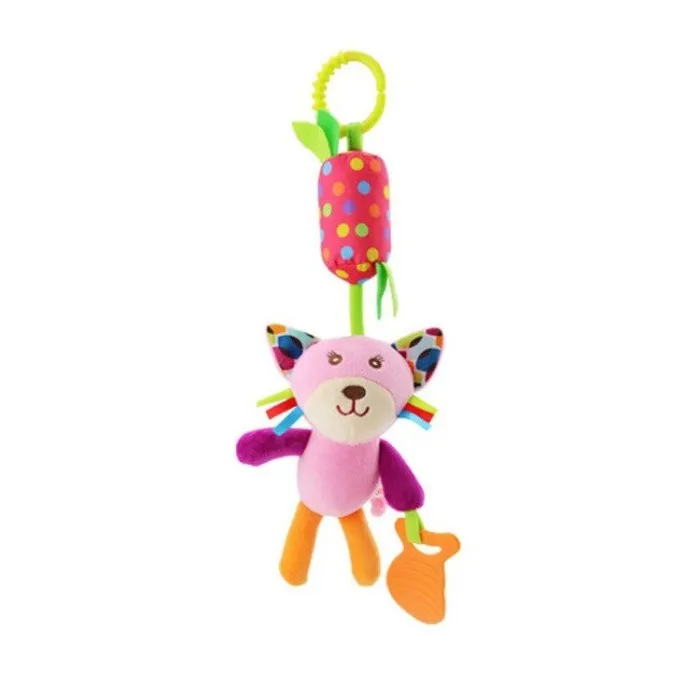 Baby rammelaar - hangend pluche speelgoedBaby