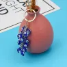 Lucky eye - blauwe kralen sleutelhangerSleutelhangers