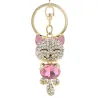 Crystal cat keychainKeyrings