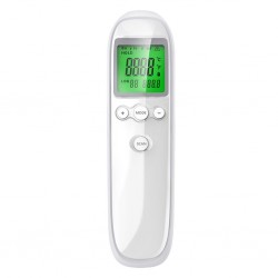 Digitale infraroodthermometer - voorhoofd / oor - contactloos - LCD-displayThermometers