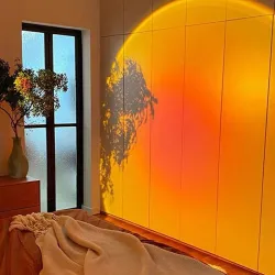 LED nagloeilamp - regenbooglichtprojector - draaibaar - USBVerlichting