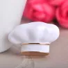 Witte koksmuts - brocheBroches