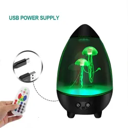 Egg shaped night lamp - RGB - swimming jellyfishLights & lighting