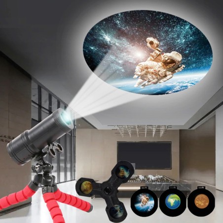 LED lights projector - rotatable - space flight - earth - moonStage & events lighting