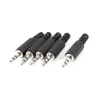 Hoofdtelefoon audio jack plug - male connector - 35mm - 5 stuksPluggen
