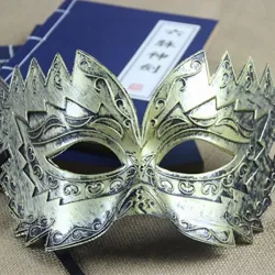 Romeinse soldaat - Venetiaans gezichtsmasker - lasergesnedenFeest