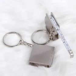 Metalen meetlint - sleutelhangerSleutelhangers