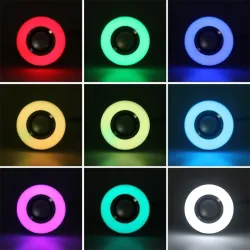 Slimme RGB/LED lamp - dimbaar - met Bluetooth speaker - afstandsbediening - E27 - 12WBluetooth Luidsprekers