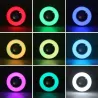 Slimme RGB/LED lamp - dimbaar - met Bluetooth speaker - afstandsbediening - E27 - 12WBluetooth Luidsprekers
