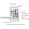 Slimme RGB/LED lamp - dimbaar - met Bluetooth speaker - afstandsbediening - E27 - 12WBluetooth Luidsprekers