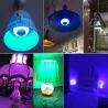 Slimme RGB/LED lamp - dimbaar - met Bluetooth speaker - afstandsbediening - E27 - 12WBluetooth Luidsprekers