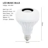 Slimme RGB/LED lamp - dimbaar - met Bluetooth speaker - afstandsbediening - E27 - 12WBluetooth Luidsprekers