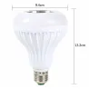 Slimme RGB/LED lamp - dimbaar - met Bluetooth speaker - afstandsbediening - E27 - 12WBluetooth Luidsprekers