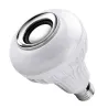 Slimme RGB/LED lamp - dimbaar - met Bluetooth speaker - afstandsbediening - E27 - 12WBluetooth Luidsprekers
