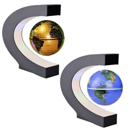 Drijvende / zwevende wereldbol - wereldkaart - magnetischKantoor