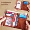 Vintage multifunction wallet - RFID protection - genuine leatherWallets