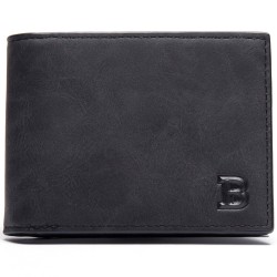 Short leather wallet - cards holder - with zipperWallets