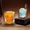 Drinkglas - skull design - dubbele bodem - voor wodka/wijn/koffie - 25 mlBar producten