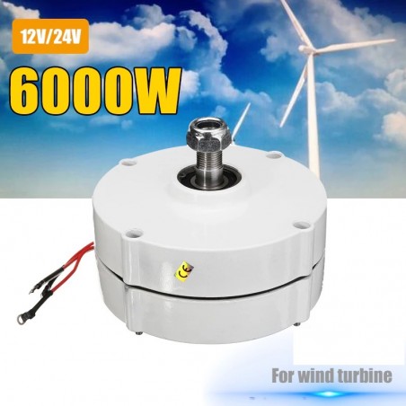 Motor für Windturbinengenerator - 12V / 24V - 6000W
