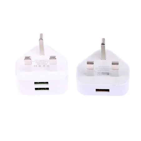 Universele wandlader - met 1 - 2 USB-poorten - UK-stekkerOpladers