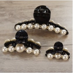 Haarspange mit Perlen
