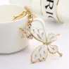 Crystal butterfly - keychainKeyrings