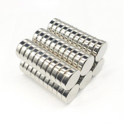 N35 - neodymium magneet - sterke schijf - 6mm * 2mm - 50 stuksN35