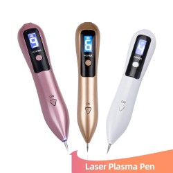 Laser-Plasma-Stift - Entfernung von Sommersprossen / Muttermalen / dunklen Flecken - LCD-LED-Anzeige