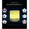 Mini Bluetooth speaker - LED - TF card - cracked designBluetooth speakers